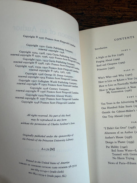 F. Scott Fitzgerald Paperback Lot | 1960s-70s Scribner Editions