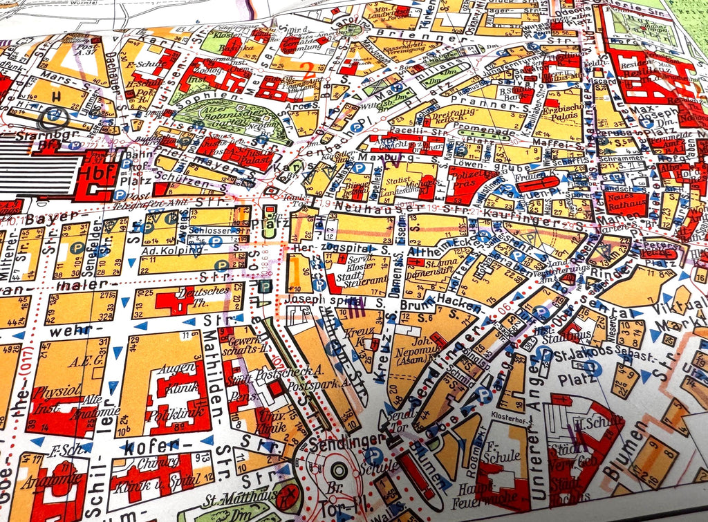 Stadtplan München City Guide and Map