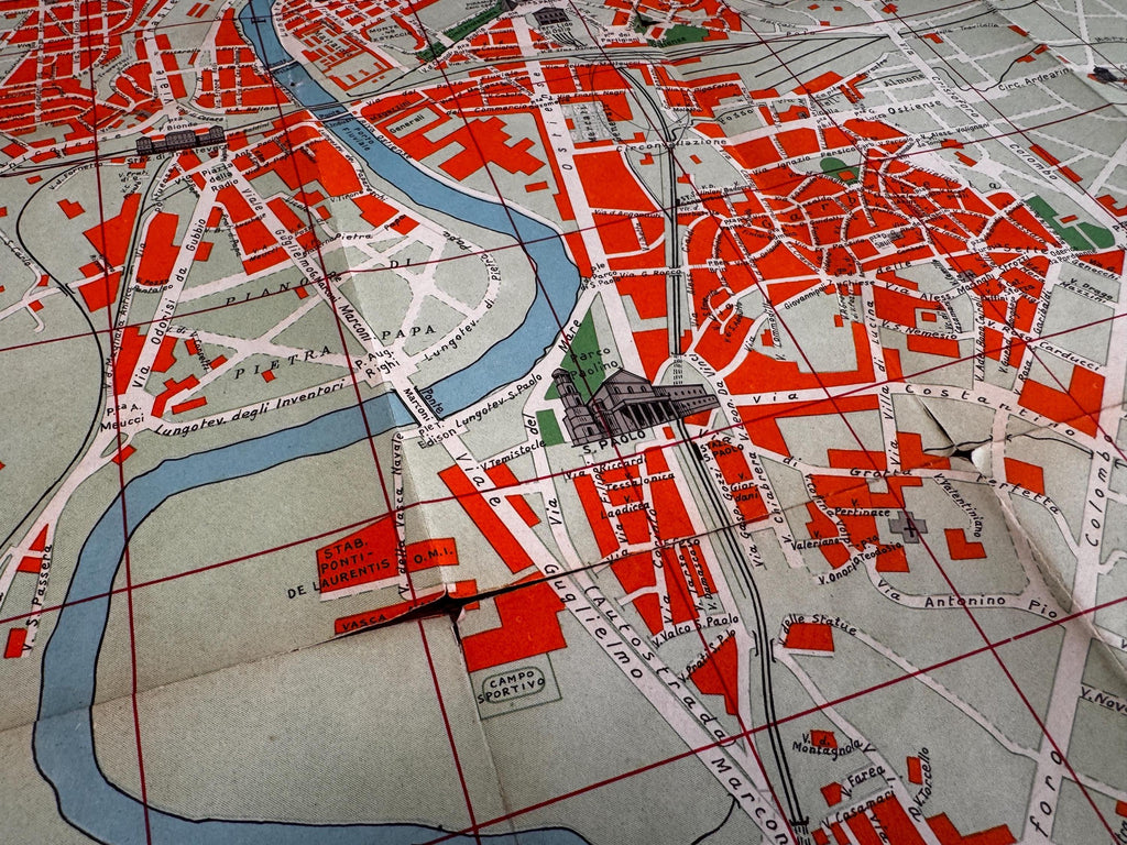 Nuovissima Pianta di Roma Guide and Map