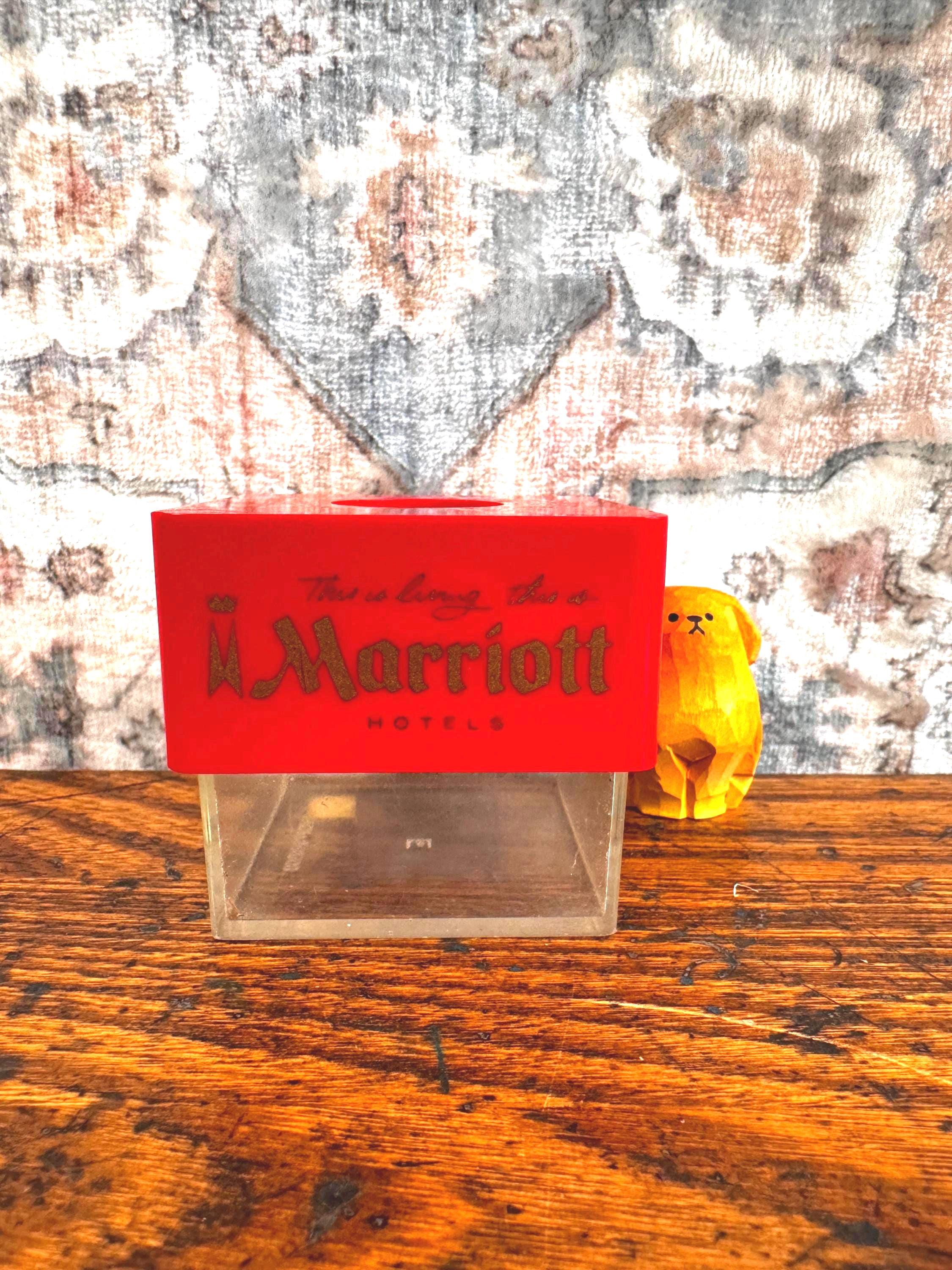 Marriott Hotels Vintage Paperclip Dispenser
