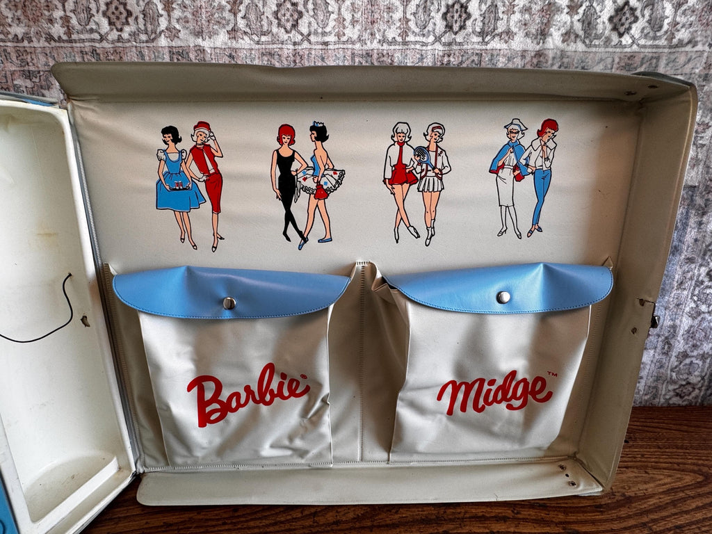 1963 Mattel Barbie and Midge Doll Case