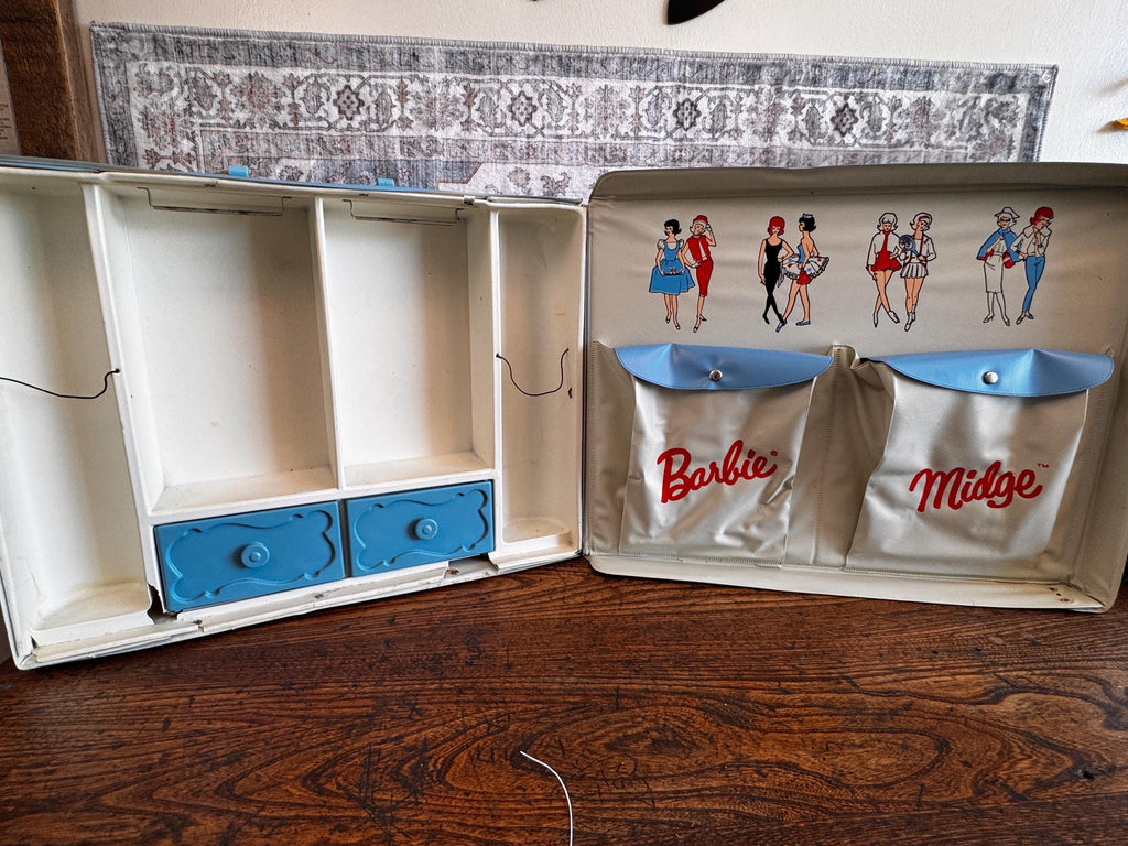 1963 Mattel Barbie and Midge Doll Case