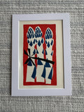 Simple French Cookery Book Plate Print 1958 – Asparagus