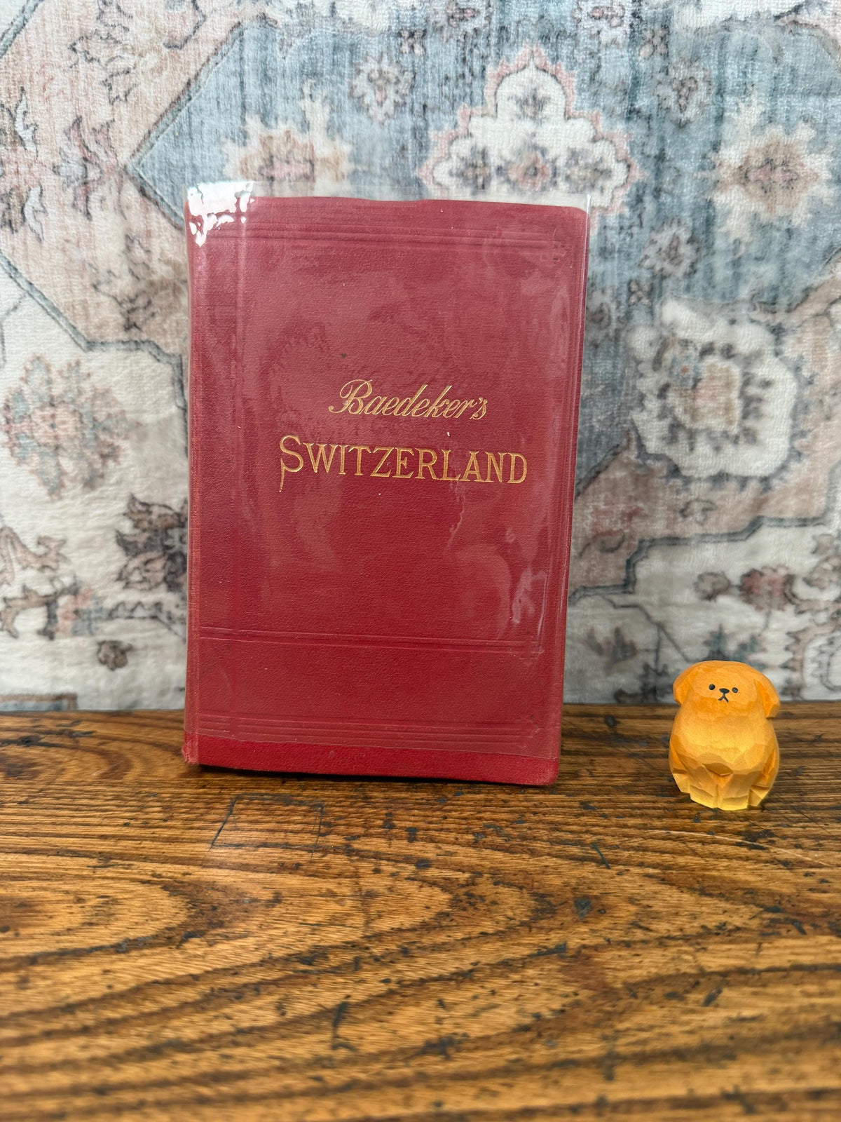 Baedeker Switzerland by Karl Baedeker | 1913 Hardcover