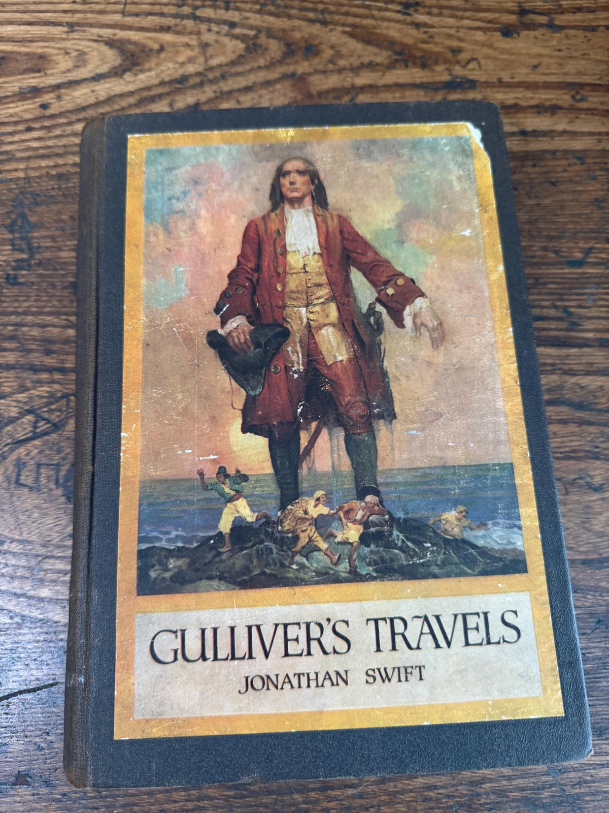 Kidnapped-Gulliver's Travels-Ivanhoe Illustrated Classics Set | 1920s Hardbacks