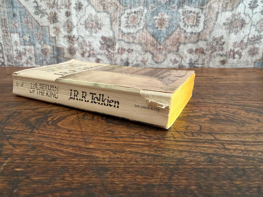 Lot of 3 The Lord of the Rings Books by J.R.R. Tolkien