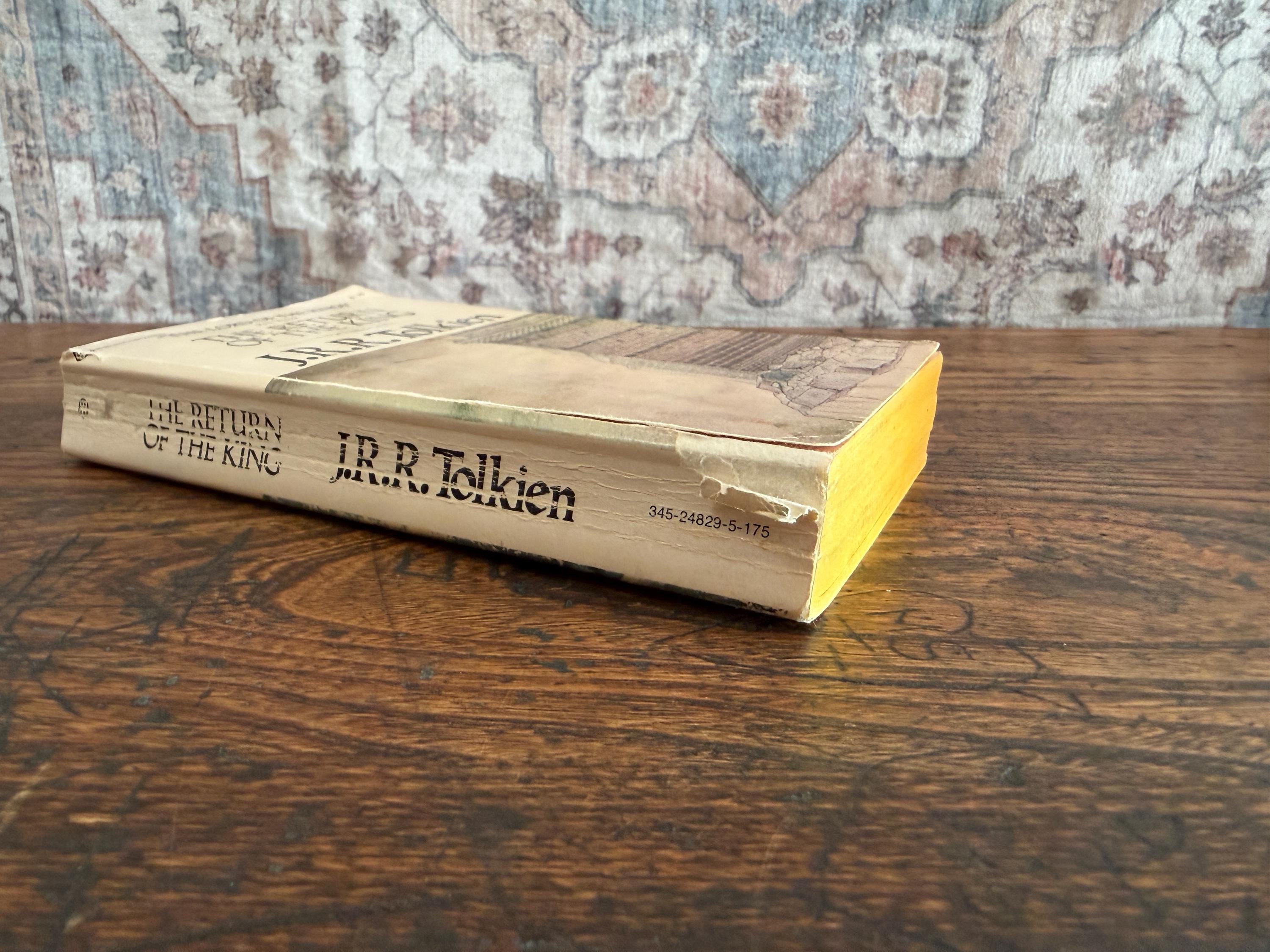 Lot of 3 The Lord of the Rings Books by J.R.R. Tolkien