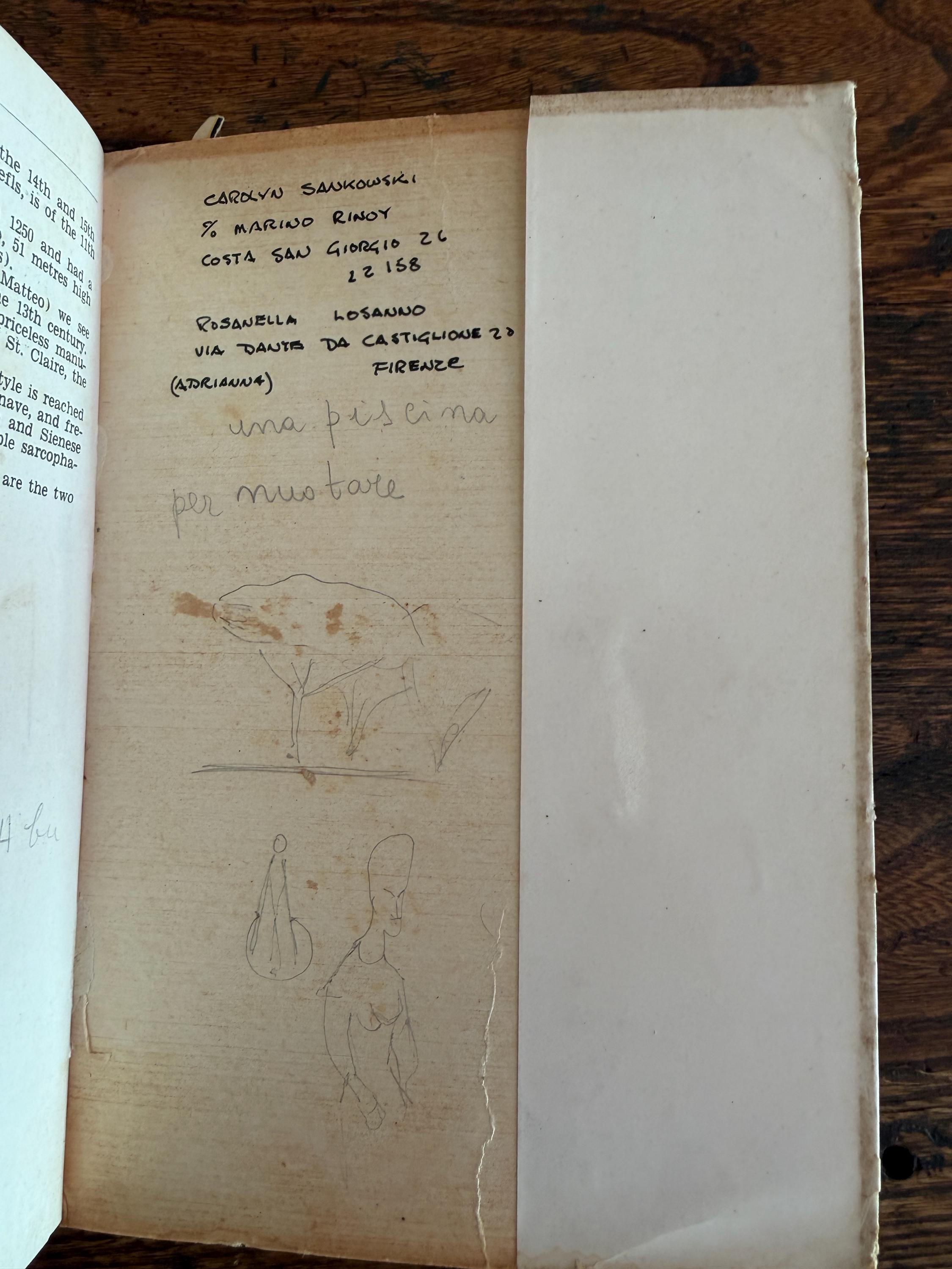 Art and Beauties of Florence Pisa and Siena by Edoardo Bonechi | 1959 Guidebook