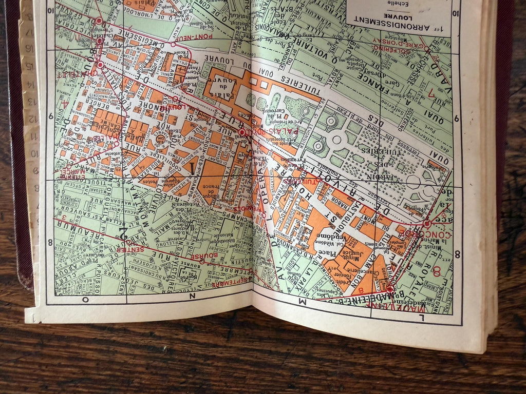 Guide Indicateur des Rues de Paris by A. Léconté | Early 20th Century Book