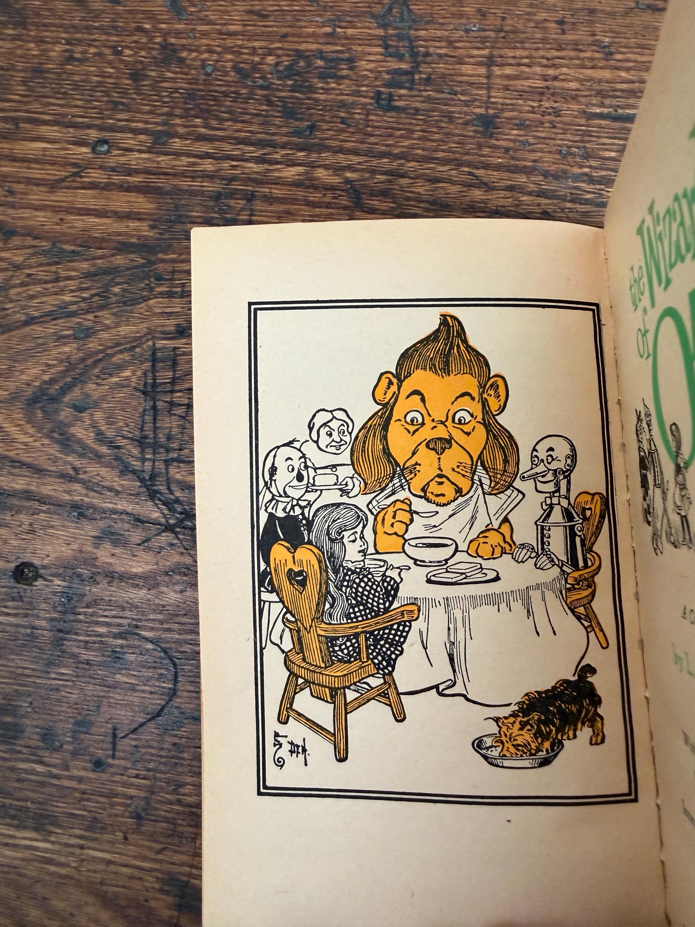 The Wizard of Oz by L. Frank Baum | 1963 Paperback Book