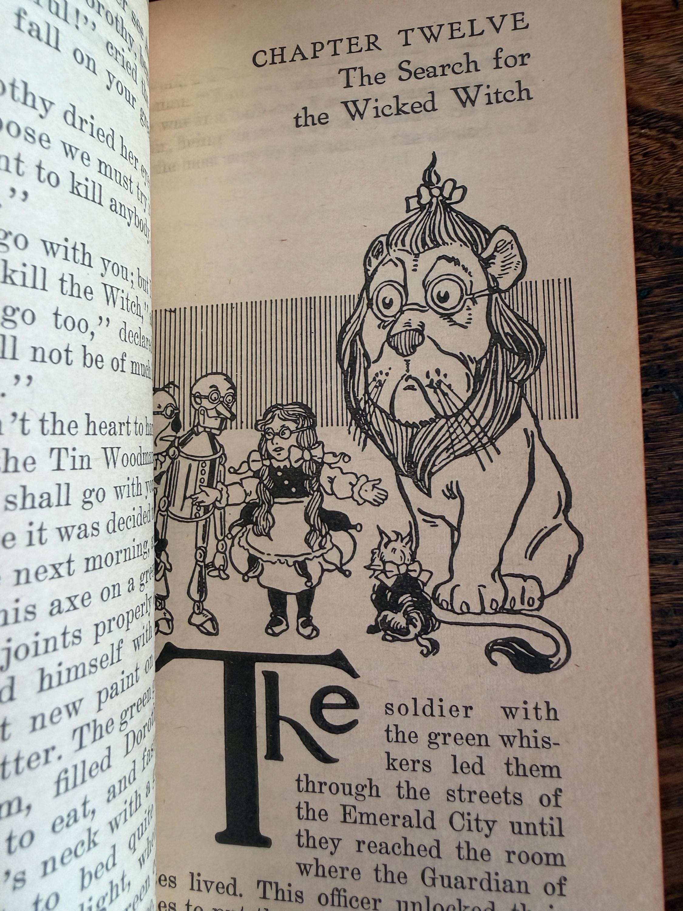 The Wizard of Oz by L. Frank Baum | 1963 Paperback Book