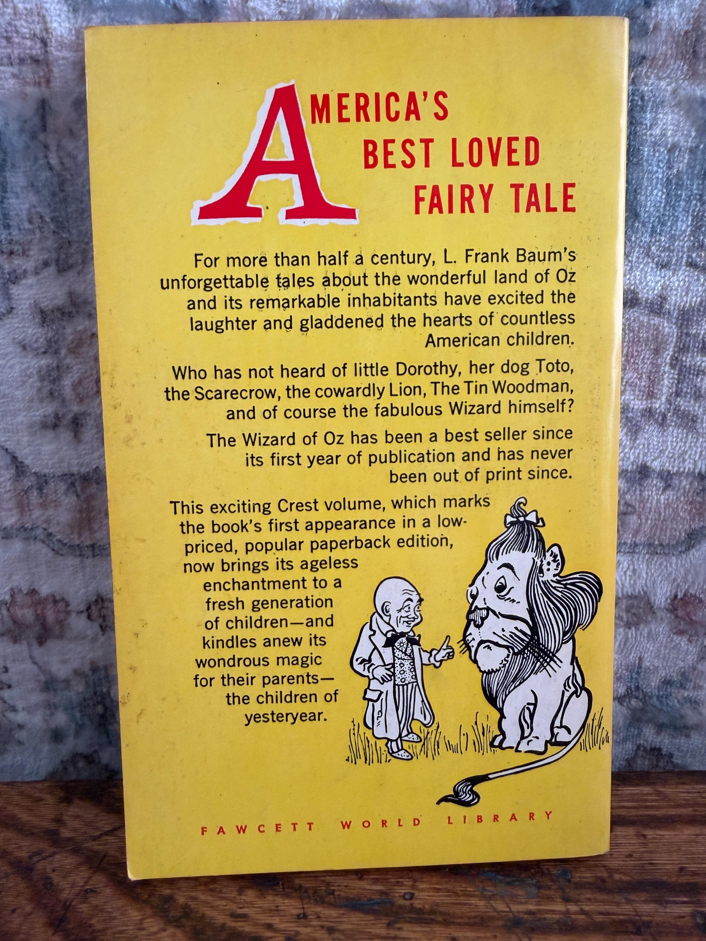 The Wizard of Oz by L. Frank Baum | 1963 Paperback Book