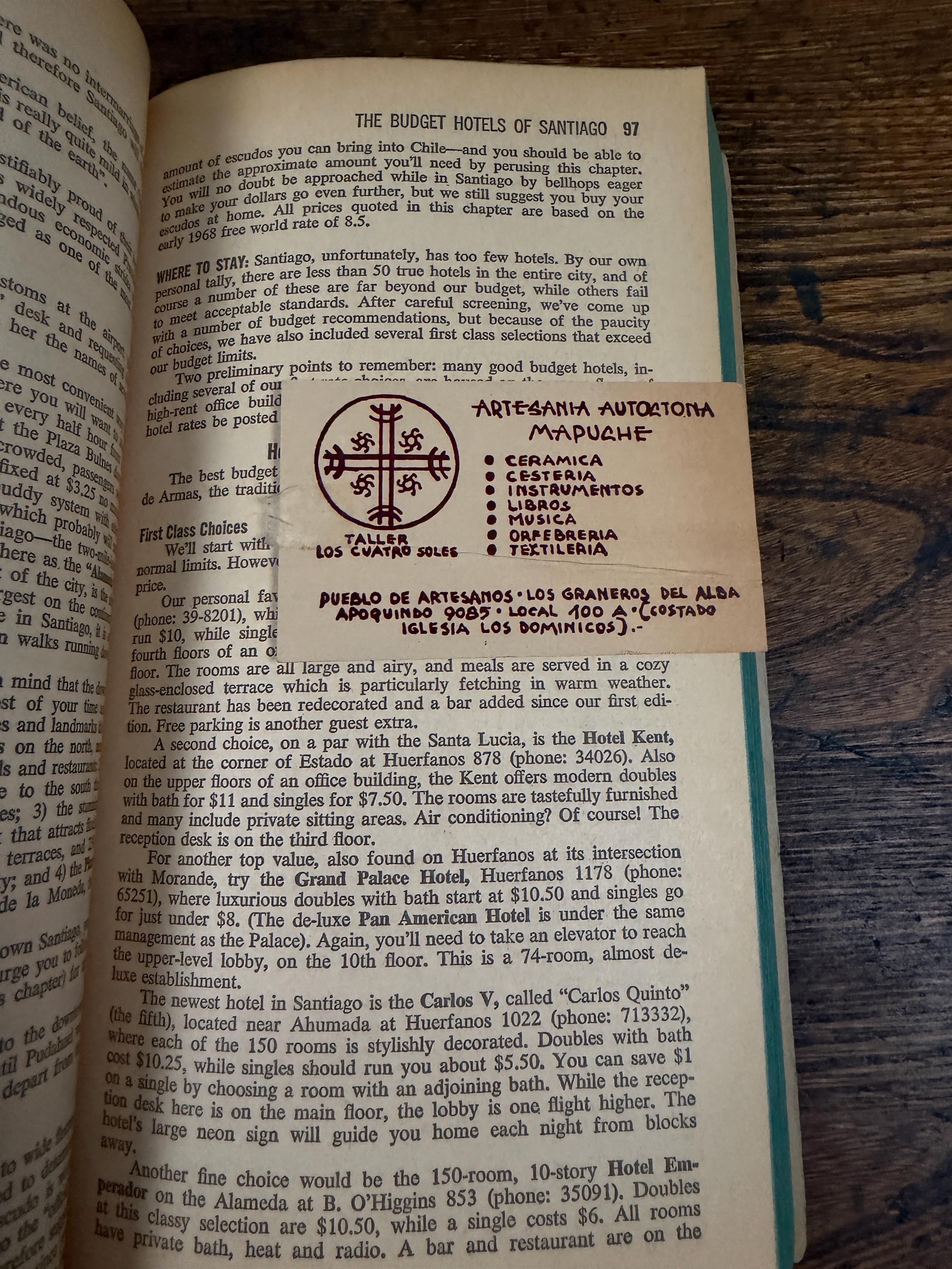 South America on 5 Dollars a Day by Arnold & Harriet Greenberg | 1968 Paperback Travel Guide