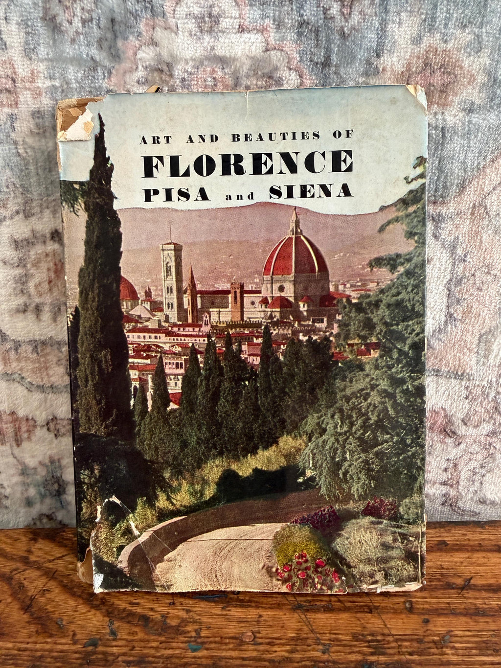 Art and Beauties of Florence Pisa and Siena by Edoardo Bonechi | 1959 Guidebook