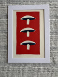 Simple French Cookery Book Plate Print 1958 – Mushrooms