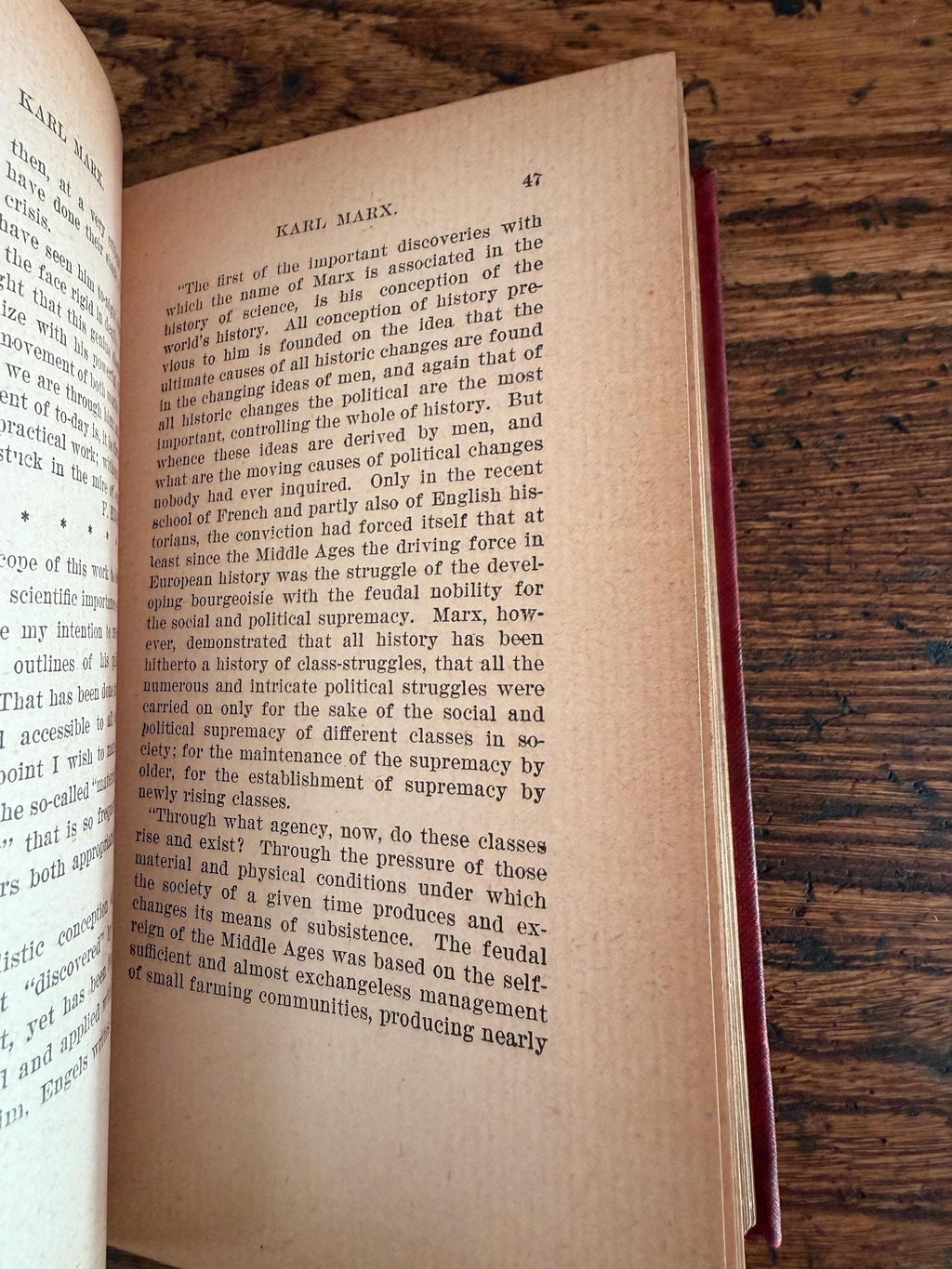 Karl Marx Biographical Memoirs by Wilhelm Liebknecht | 1901 Hardcover