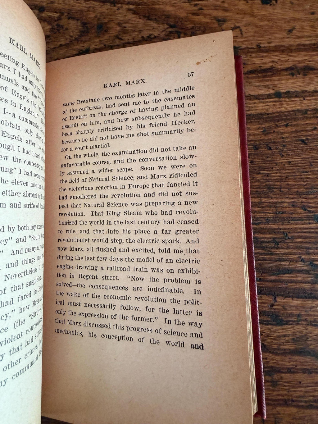 Karl Marx Biographical Memoirs by Wilhelm Liebknecht | 1901 Hardcover
