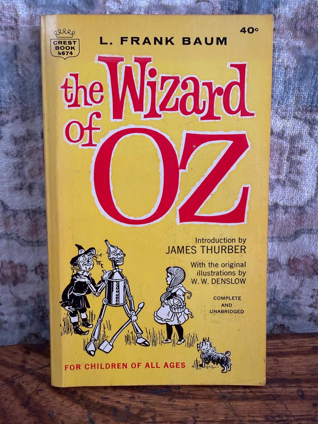 The Wizard of Oz by L. Frank Baum | 1963 Paperback Book