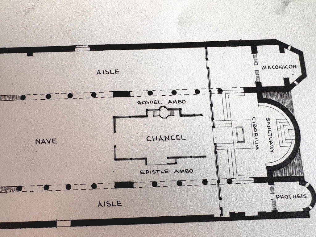 1950's Architectural Studies - Salamanca & Basilica of San Clemente