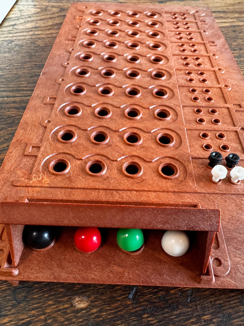 Original Master Mind Board Game by Invicta Plastics Ltd. | 1972 Vintage Logic Game