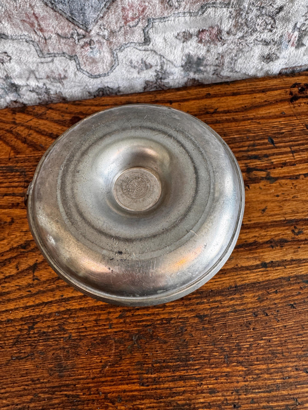 Vintage Pewter Chamberstick Candle Holder by KMD Royal Holland