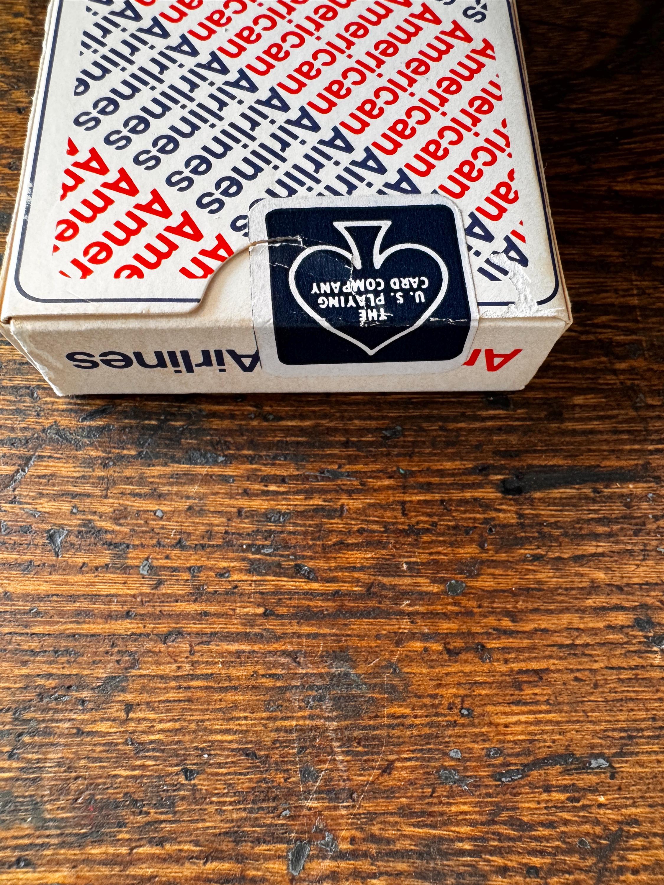 American Airlines Branded Playing Cards - Sealed Deck