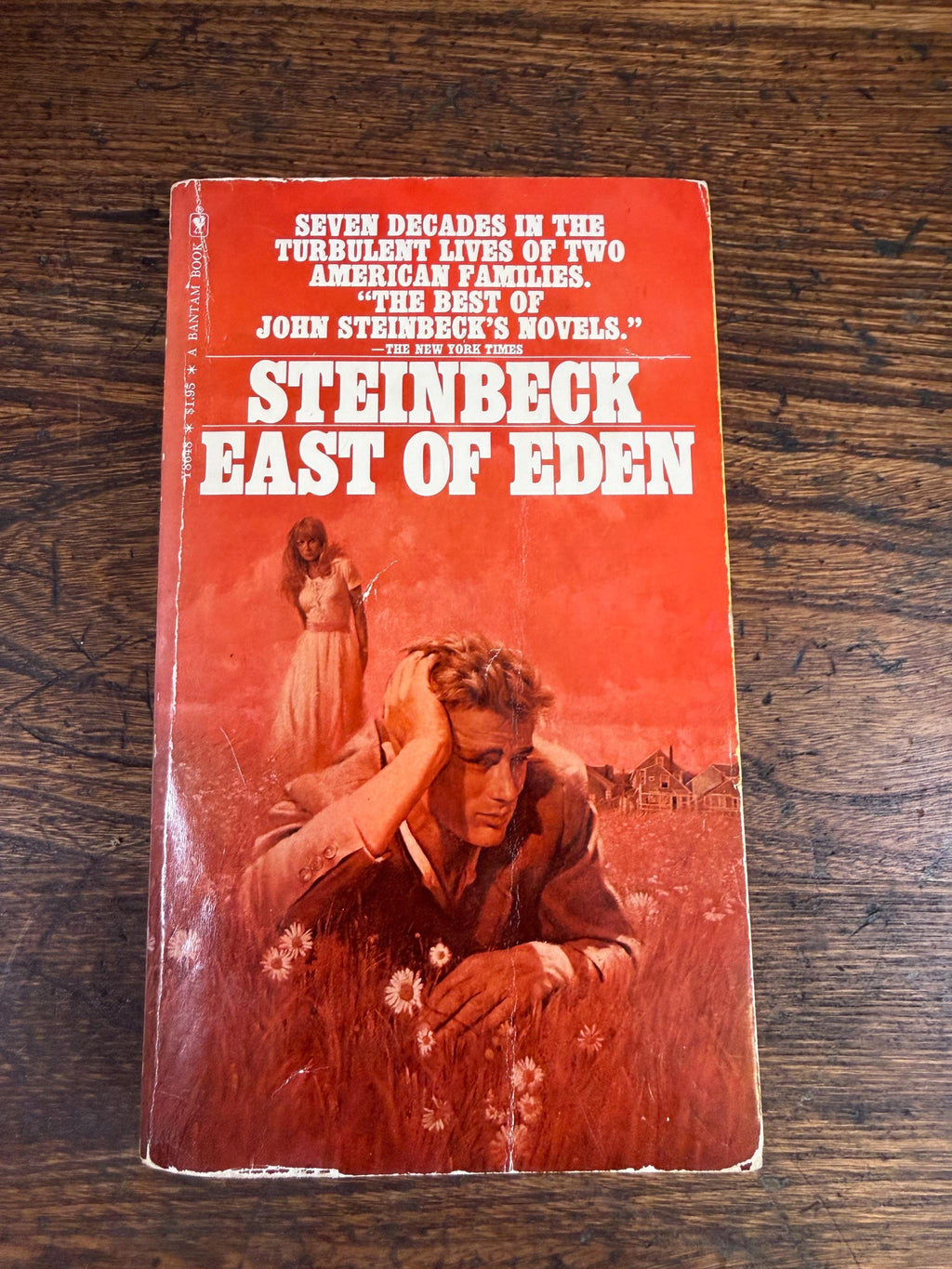 Steinbeck 3 Book Lot: The Pearl, Once There Was a War, East of Eden | 1960s-70s Paperback