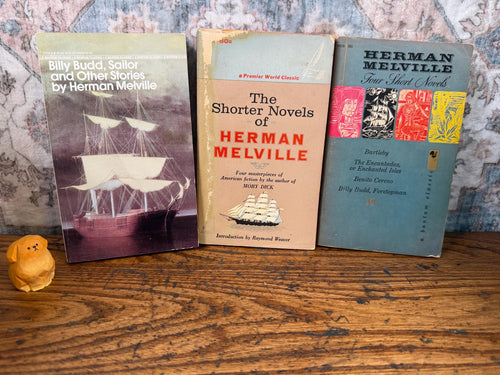 3 Book Lot by Herman Melville | 1950s-1980s Paperback