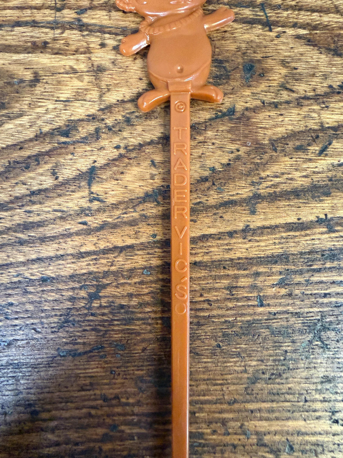 Vintage Plastic Swizzle Stick Trader Vic's