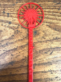 Vintage American Airlines Red Plastic Stir Stick