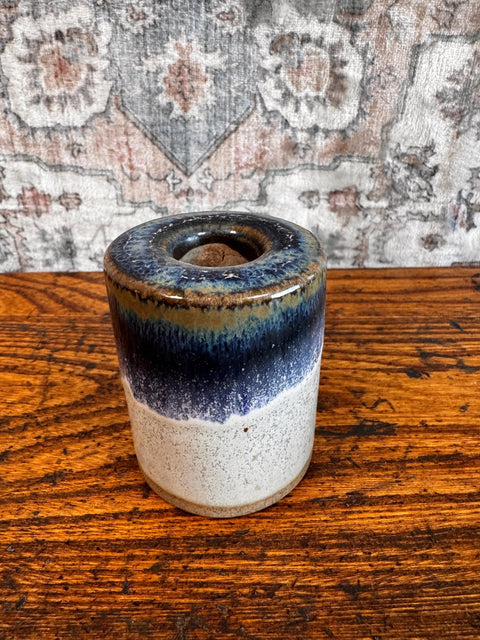 Set of 3 Mid-Century Modern Ceramic Candle Holders