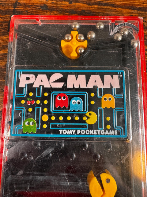 PacMan Pocket Game by Tomy - Classic Handheld Maze Game