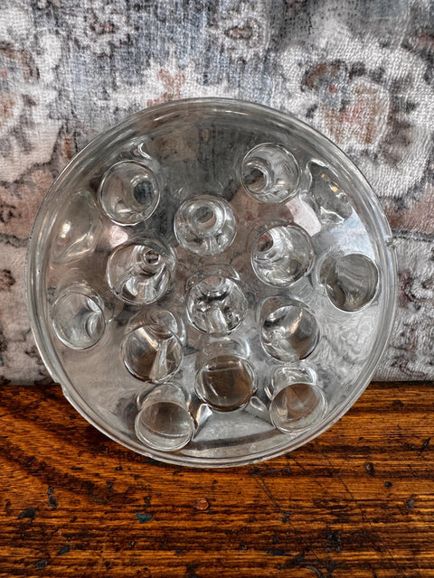 Clear Glass Flower Frog for Floral Arrangements