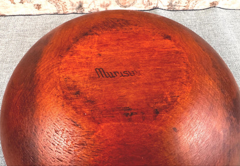 Vintage Munising Wooden Bowl