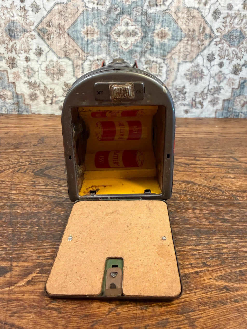Over Land Express Tin Toy Train Locomotive