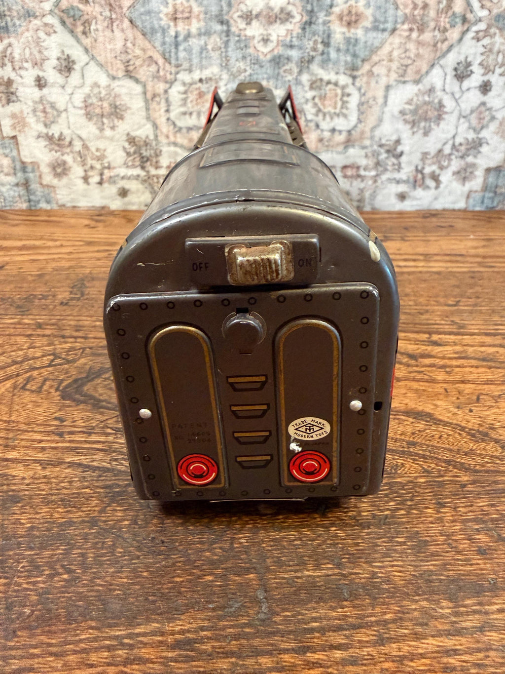 Over Land Express Tin Toy Train Locomotive