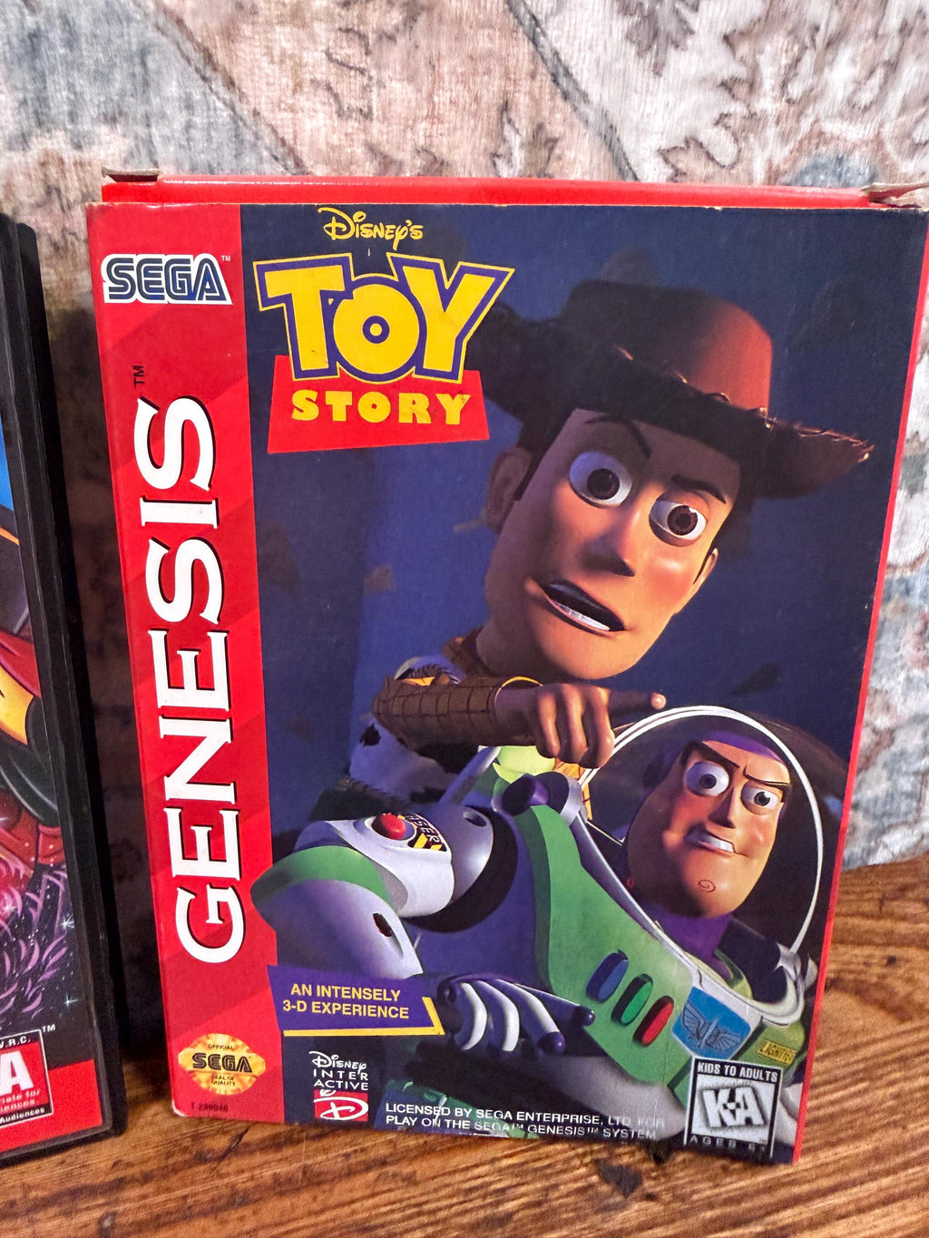 Sega Genesis Video Game Cartridges and Cases with Manuals
