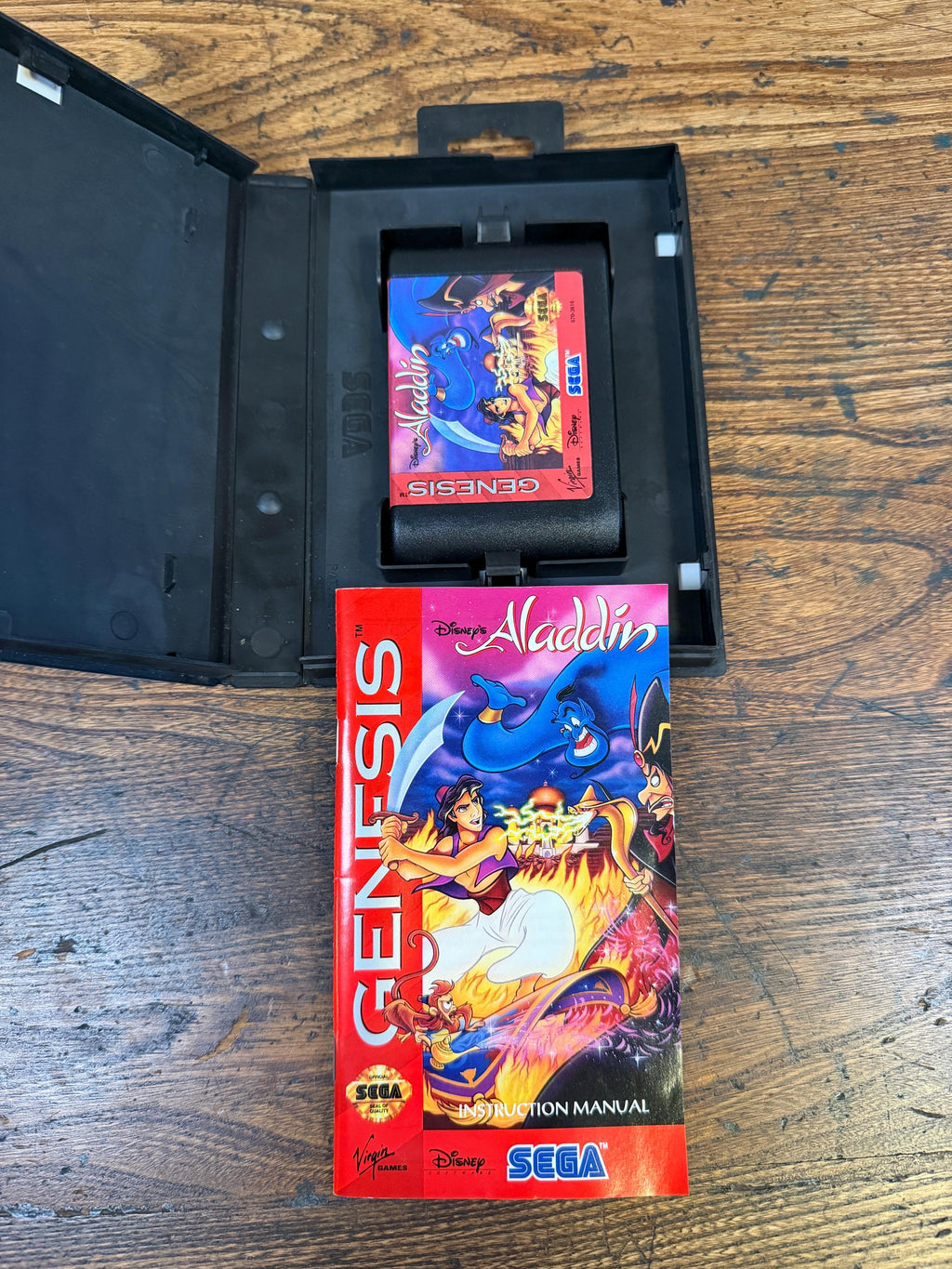 Sega Genesis Video Game Cartridges and Cases with Manuals