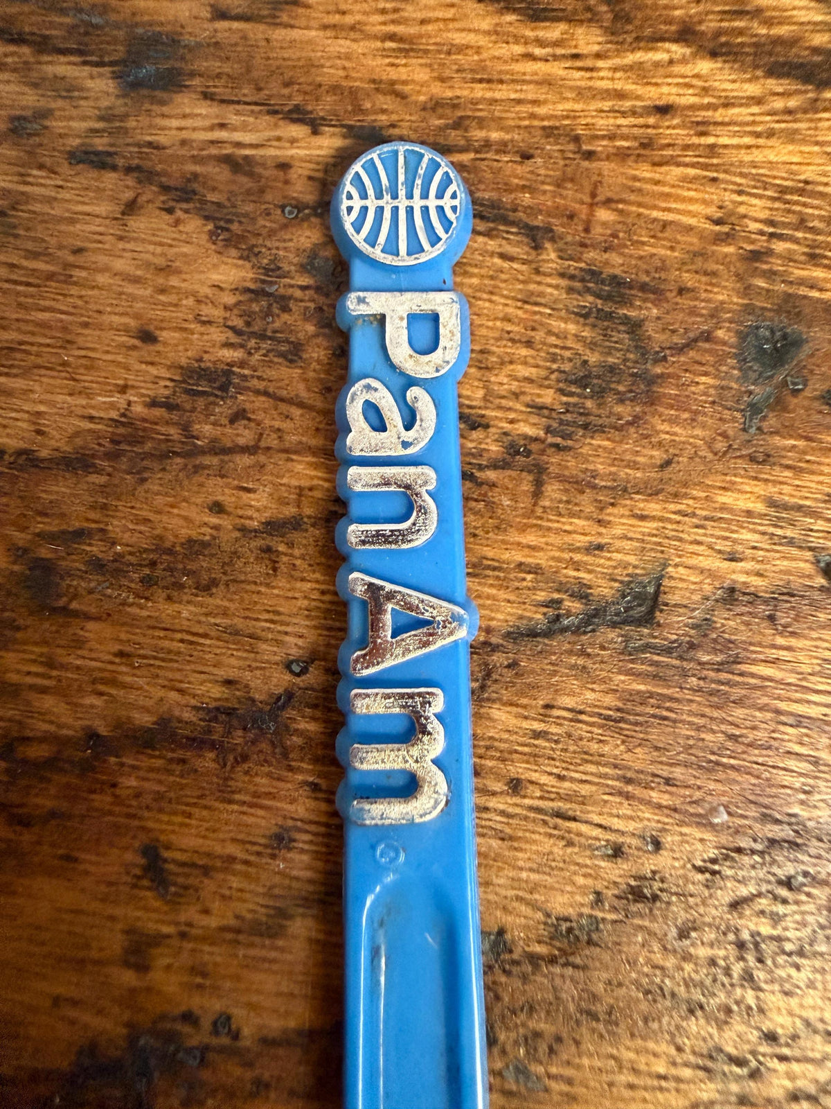 Pan Am Vintage Plastic Stir Stick