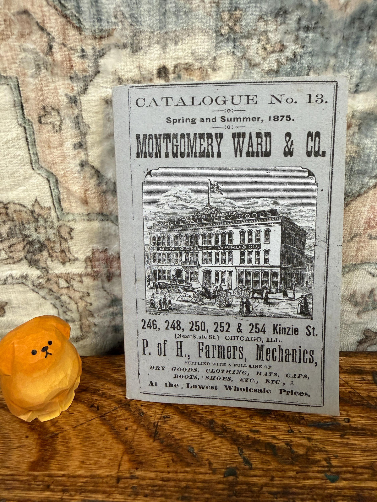 Montgomery Ward Catalogue No. 13 Spring and Summer 1875 | 1875 Paperback