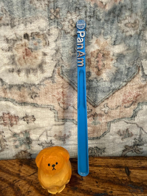 Pan Am Vintage Plastic Stir Stick