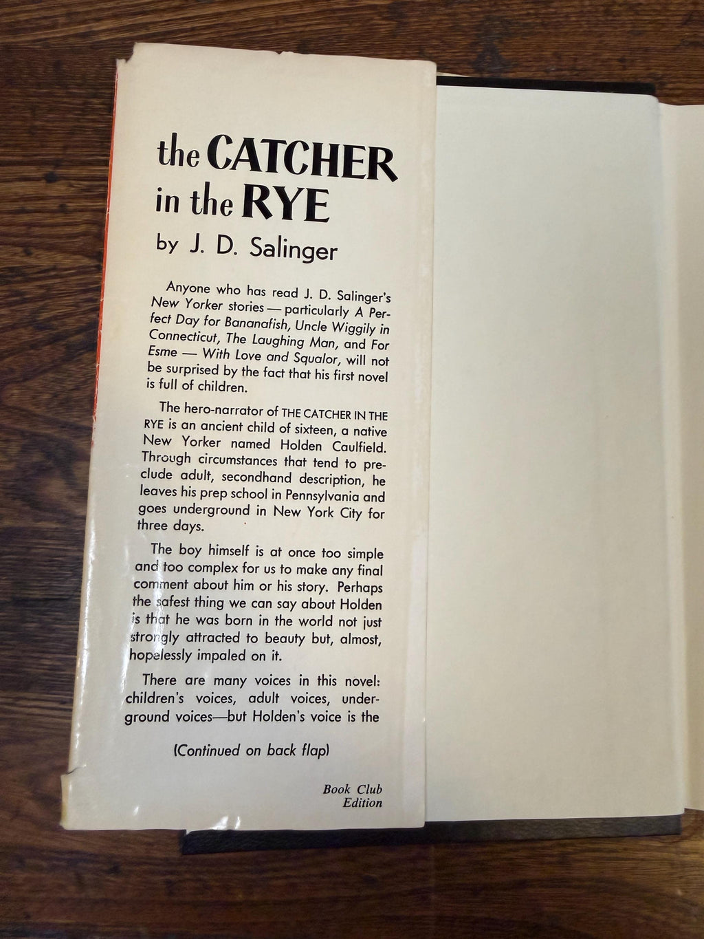 The Catcher in the Rye by J. D. Salinger | 1945 Hardcover