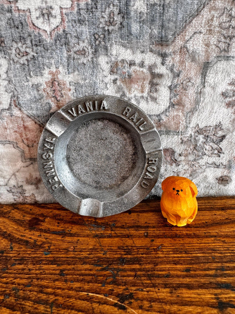 Pennsylvania Railroad Cast Iron Ashtray