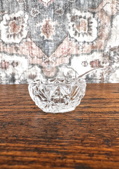 Set of Six Salt Cellars with Spoons