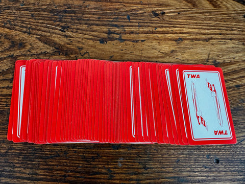 TWA Themed Vintage Playing Cards