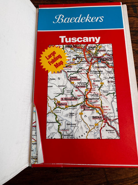 Baedekers Tuscany by Jarrold and Sons Ltd | 1985 Paperback Travel Guide
