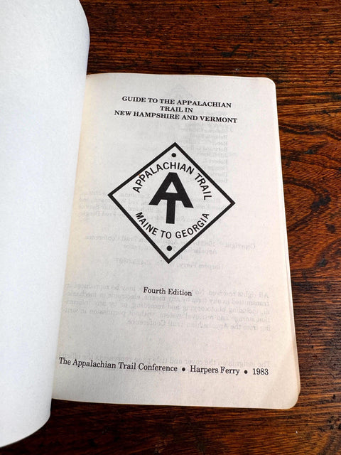 Lot of 4 Appalachian Trail Guide Books