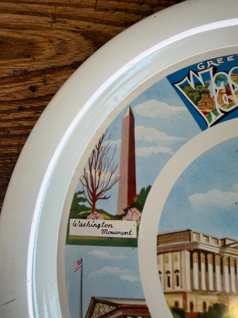 Greetings from Washington D.C. Souvenir Decorative Plate