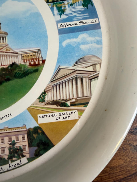 Greetings from Washington D.C. Souvenir Decorative Plate