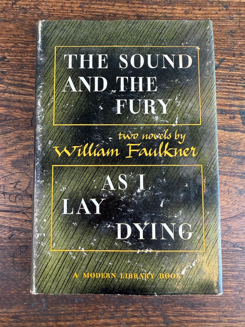 The Sound and the Fury and As I Lay Dying by William Faulkner | 1946 Hardback